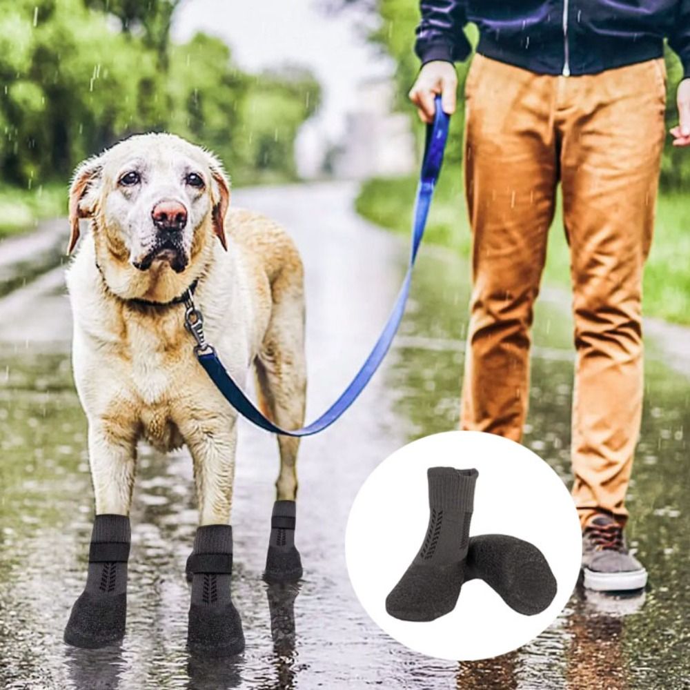 Pet Supplies Nz - 4pcs Pet Supplies Waterproof Pet Socks
