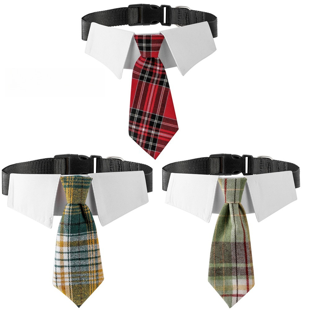 Dog Bandana Scarf - Adjustable Chic Pet Bandana with Bow
