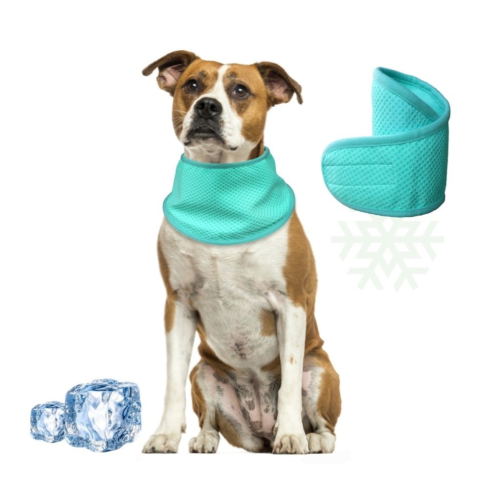 Dog Bandana Scarf - New Adjustable Dog Cooling Bandana Breathable