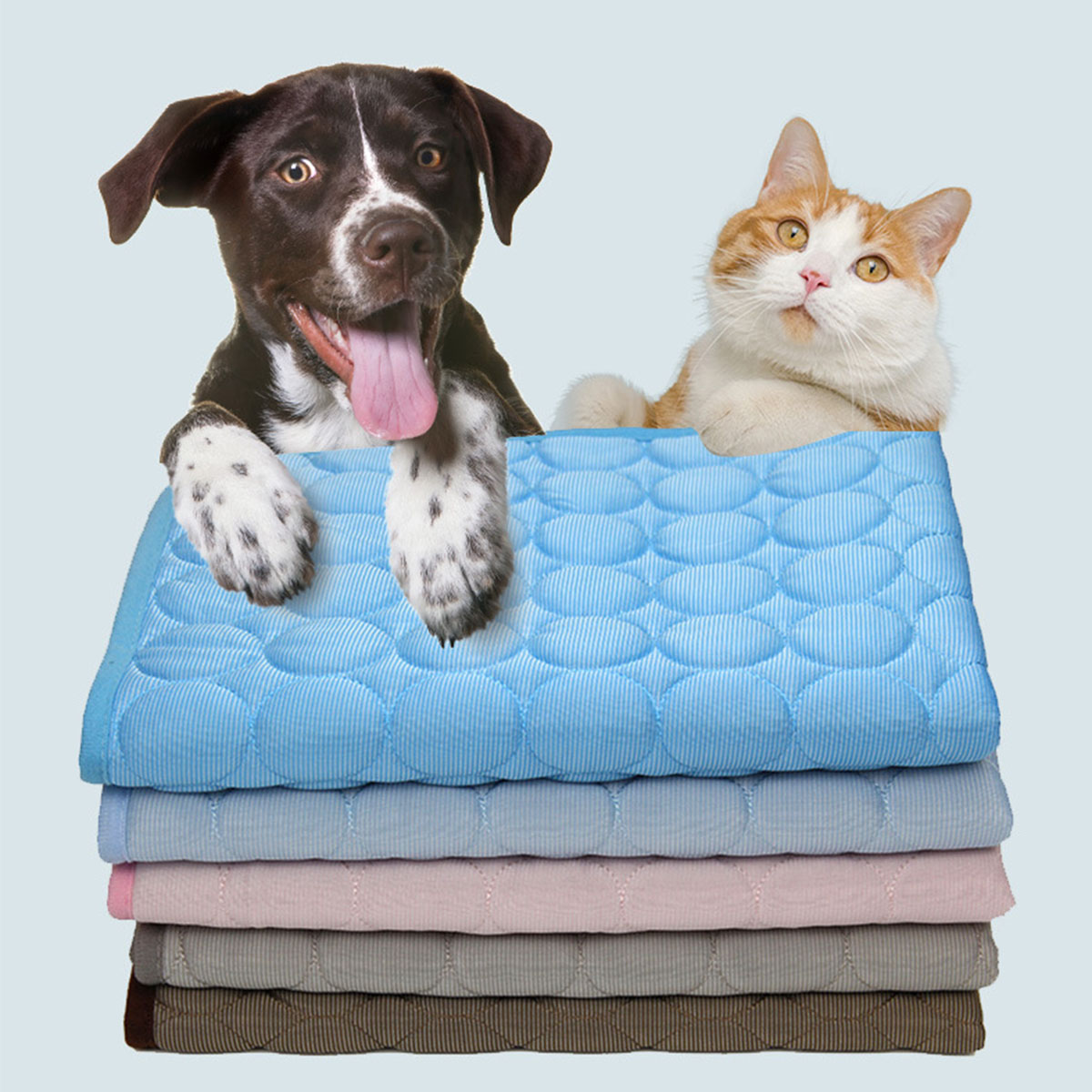 Calming Dog Bed - Pet Ice Mats Summer Cat Dog