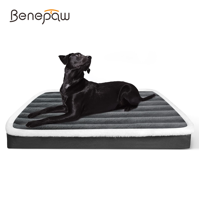 Calming Dog Bed - Benepaw Soft Orthopedic Dog Bed Washable