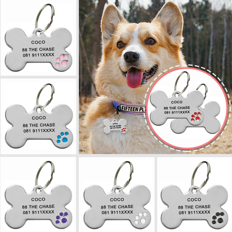 Pet Supplies Nz - Personalized Engraving Anti-lost Dog ID Tag