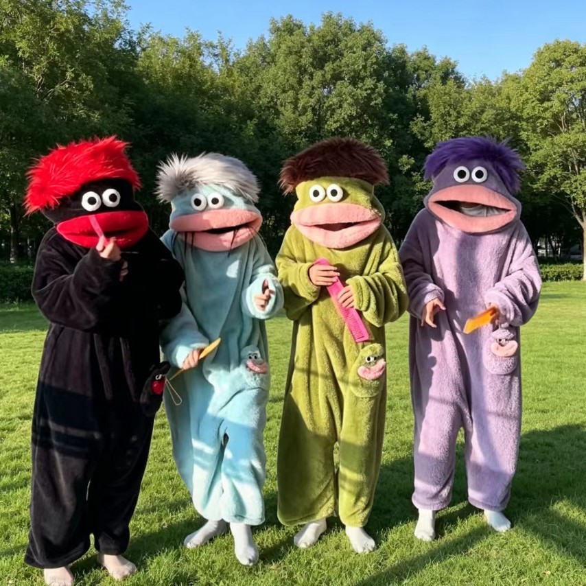 Cartoon Big Silly Mouth Monste - Pet Supplies Us recension och pris