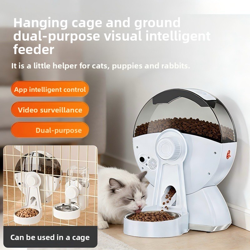 WiFi Pet Smart Feeder with HD  - Automatic Pet Feeder recension och pris