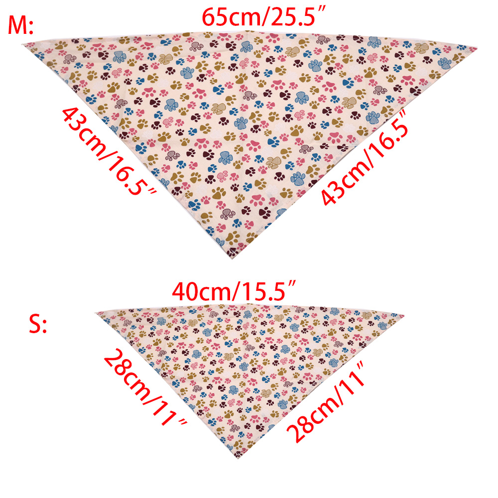 60pcs 100% Cotton Dog Bandanas - Dog Bandana Scarf recension och pris