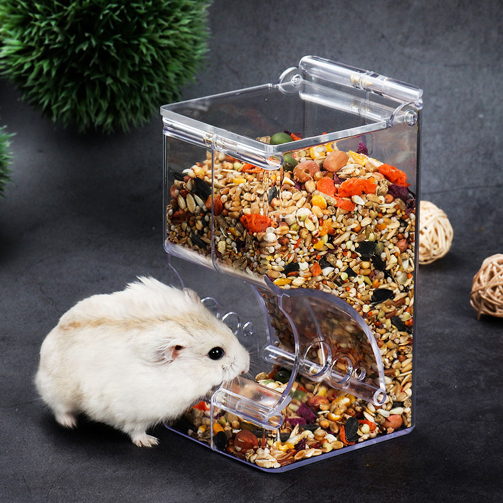  2-1PCS Cute Hamster Samll An - Automatic Pet Feeder recension och pris