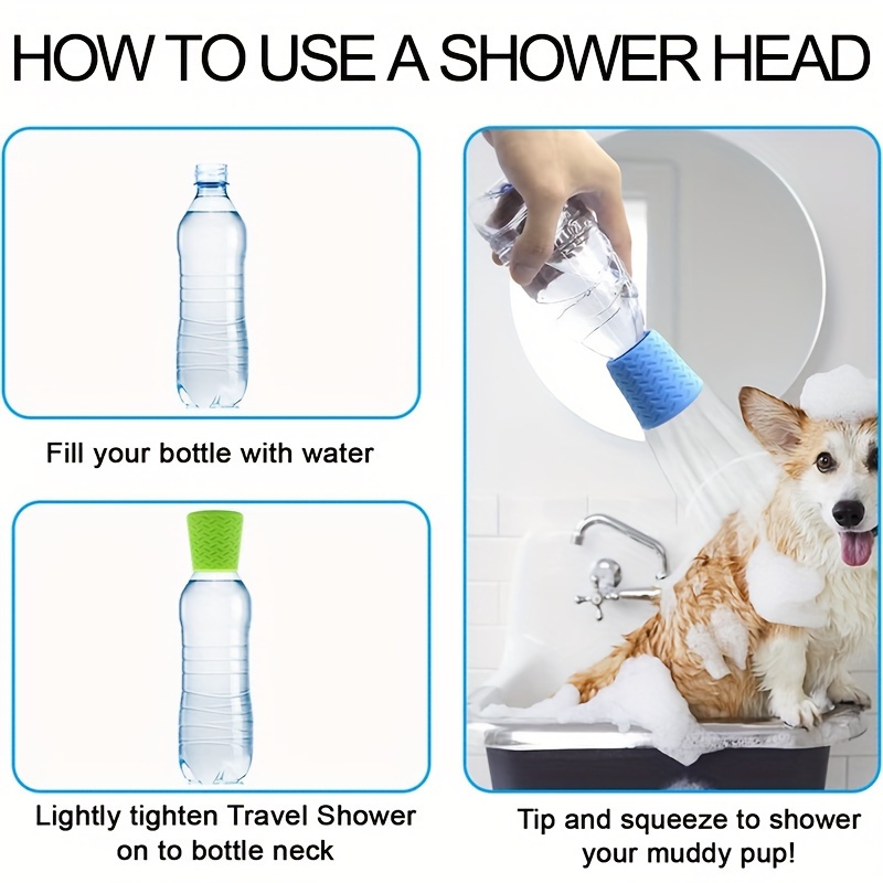Innovative Silicone Pet Shower - Pet Supplies Nz recension och pris