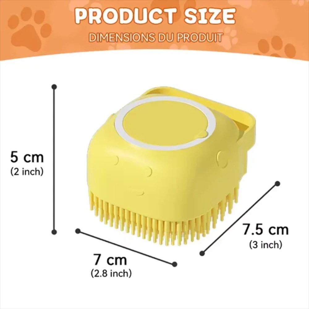 Silicone Bath Massage Brush Mu - Pet Supplies Nz recension och pris