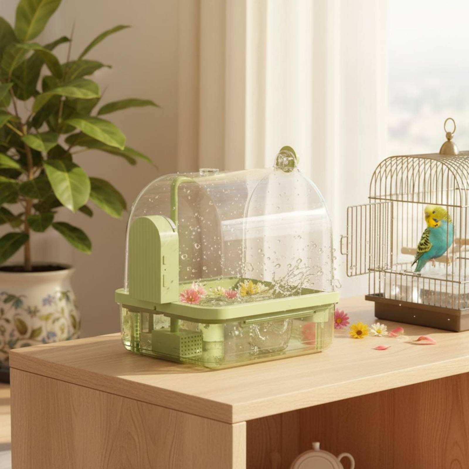 Automatic Bird Bath Wireless S - Pet Supplies Us recension och pris