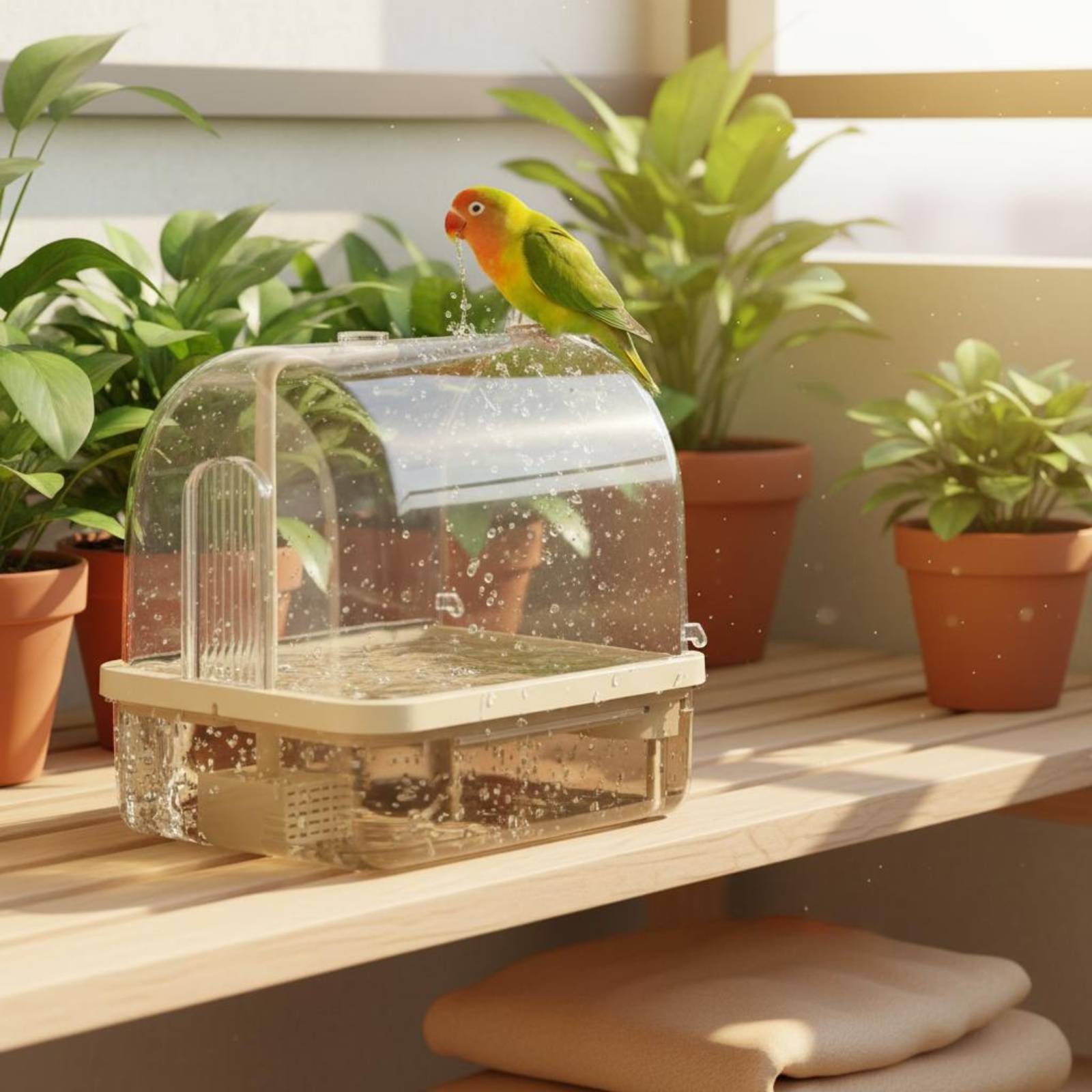 Automatic Bird Bath Wireless S - Pet Supplies Us recension och pris