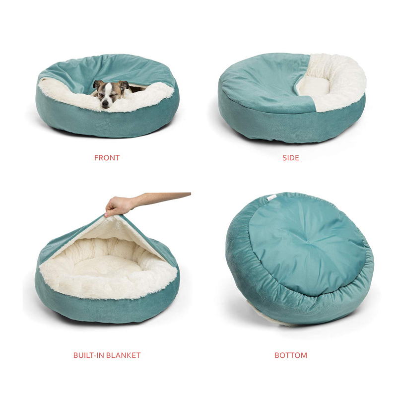 Benepaw Orthopedic Dog Bed Wit - Calming Dog Bed recension och pris