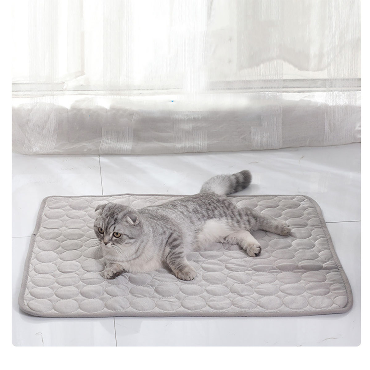 Pet Ice Mats Summer Cat Dog So - Calming Dog Bed recension och pris