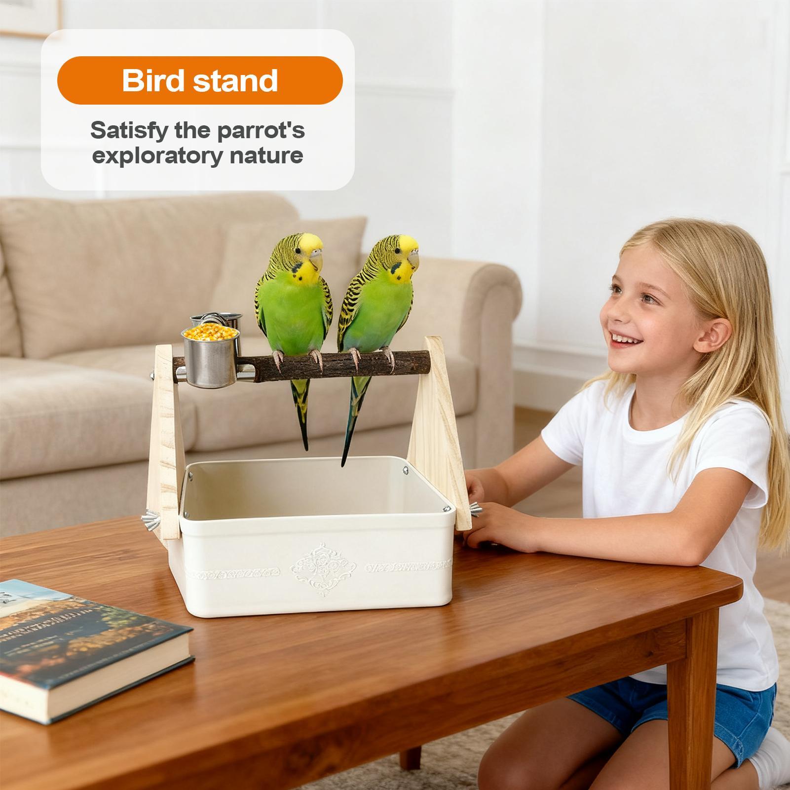 Bird Tabletop Perch Lovebirds  - Pet Supplies Zoo recension och pris