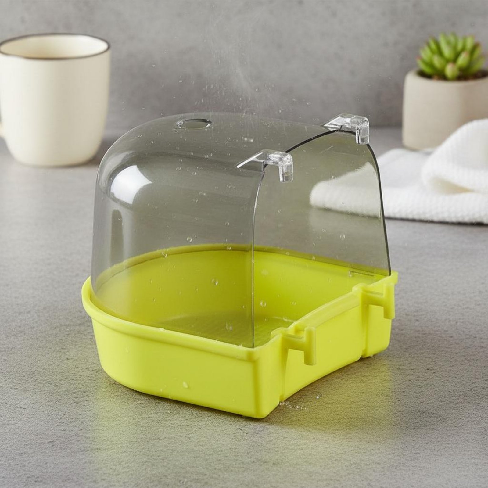 Bird Bathing Box Easy to Insta - Pet Supplies Us recension och pris