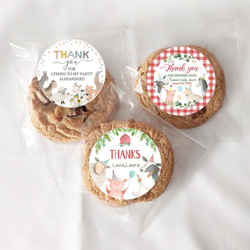 Farm Animals Birthday Stickers - Pet Supplies Zoo recension och pris