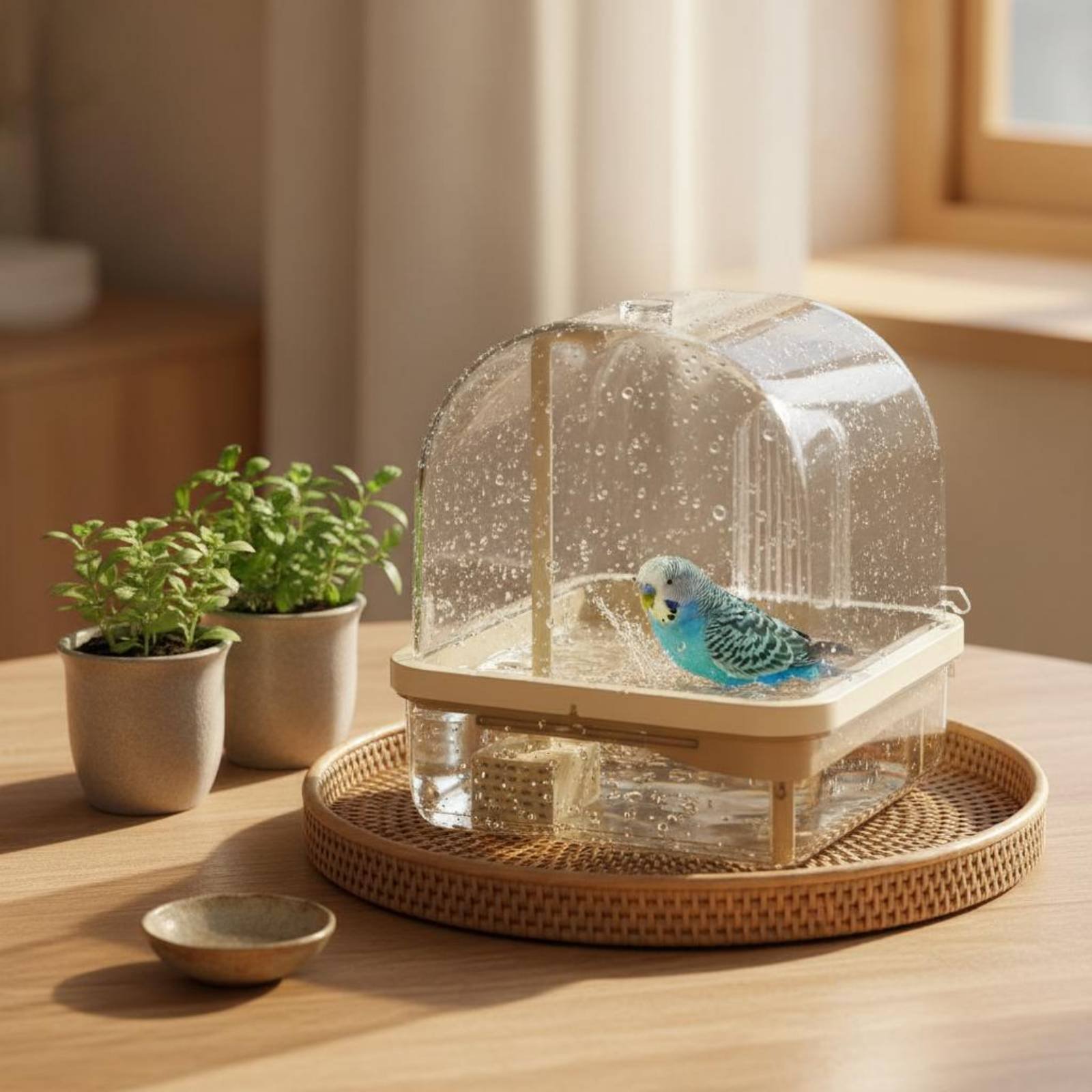 Hanging Avian Shower Transpare - Pet Supplies Us recension och pris