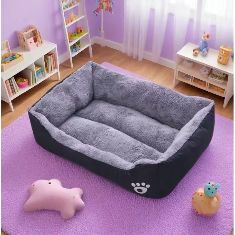 Soft Plush Cushion Bed for Sma - Calming Dog Bed recension och pris