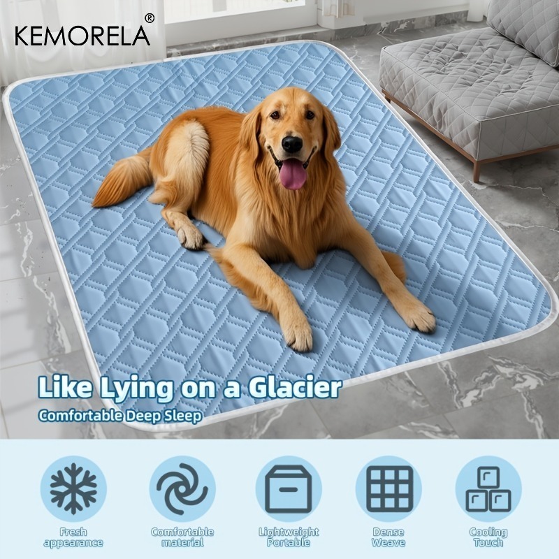 KEMORELA 2PCS Dog Cooling Mat  - Calming Dog Bed recension och pris