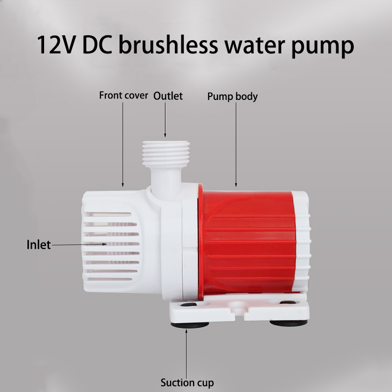 12V DC Brushless Small Submers - Aquarium Fish Tank recension och pris
