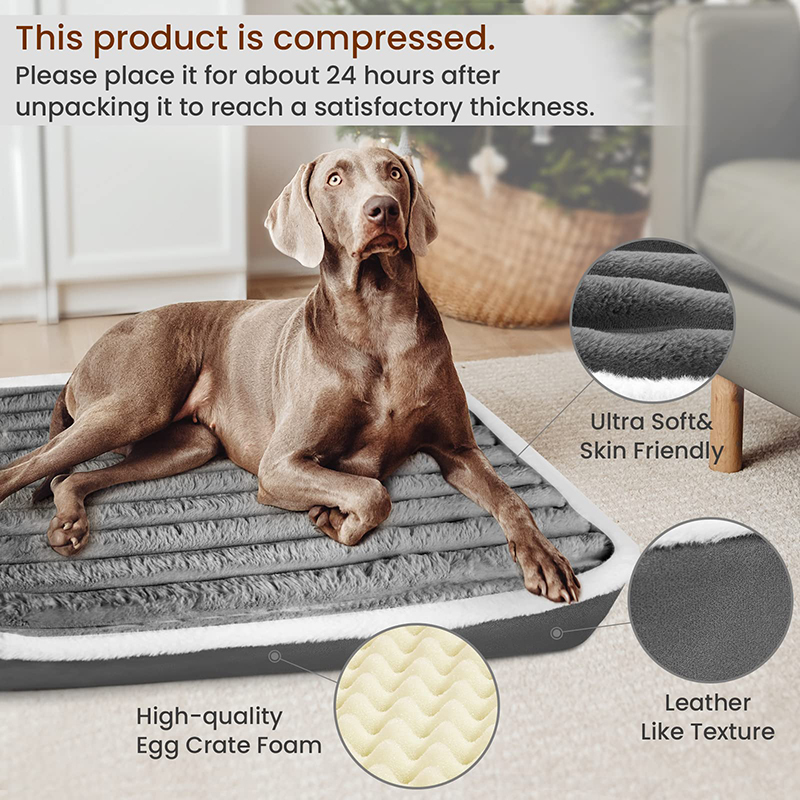 Benepaw Soft Orthopedic Dog Be - Calming Dog Bed recension och pris