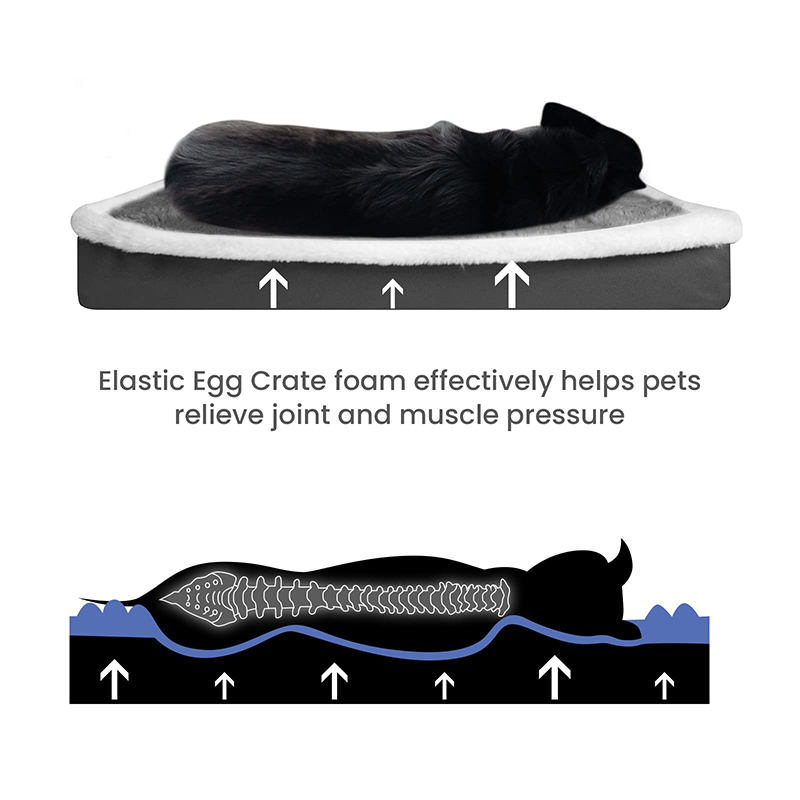Benepaw Soft Orthopedic Dog Be - Calming Dog Bed recension och pris